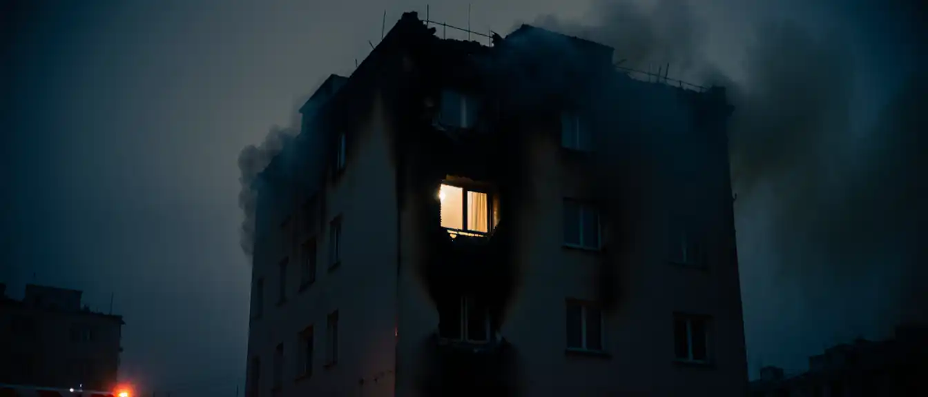 Трагедия в Феодосии: пожар в многоэтажке унес жизнь человека