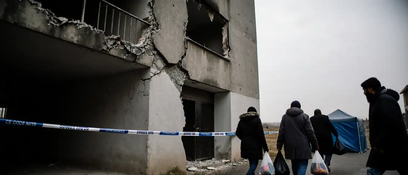 Удар беспилотников в Энгельсе: жильцы поврежденного дома временно покинут свои квартиры