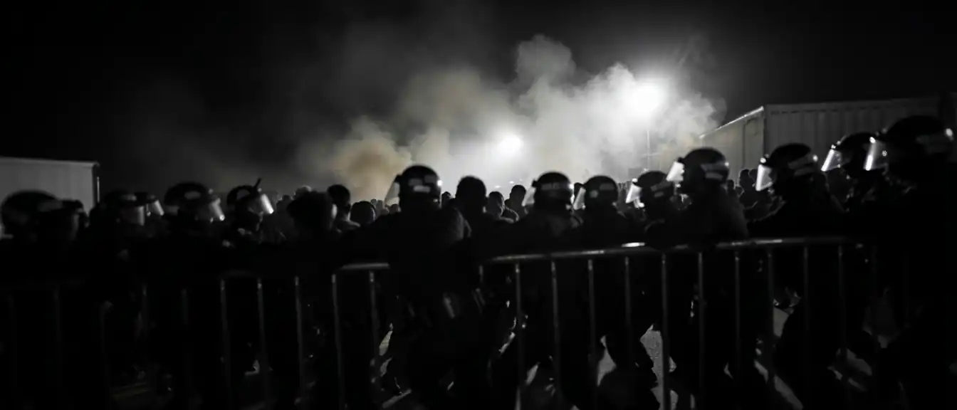 Попытка штурма: в испанской Сеуте полиция пресекла беспорядки в иммигрантском центре