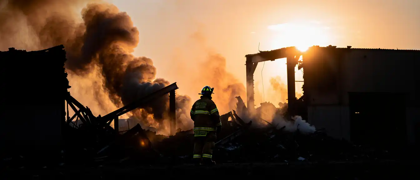 Огонь побежден: в Москве ликвидировали крупное возгорание в промышленной зоне