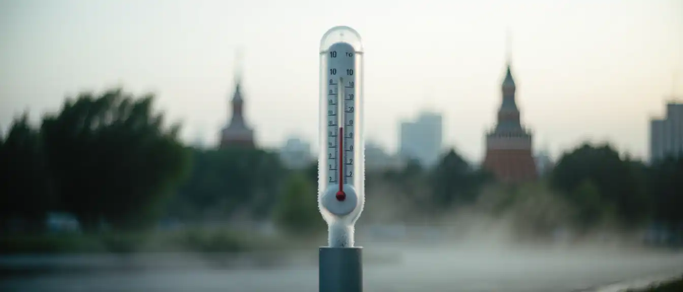 Арктический привет: Москва проснулась в непривычном холоде