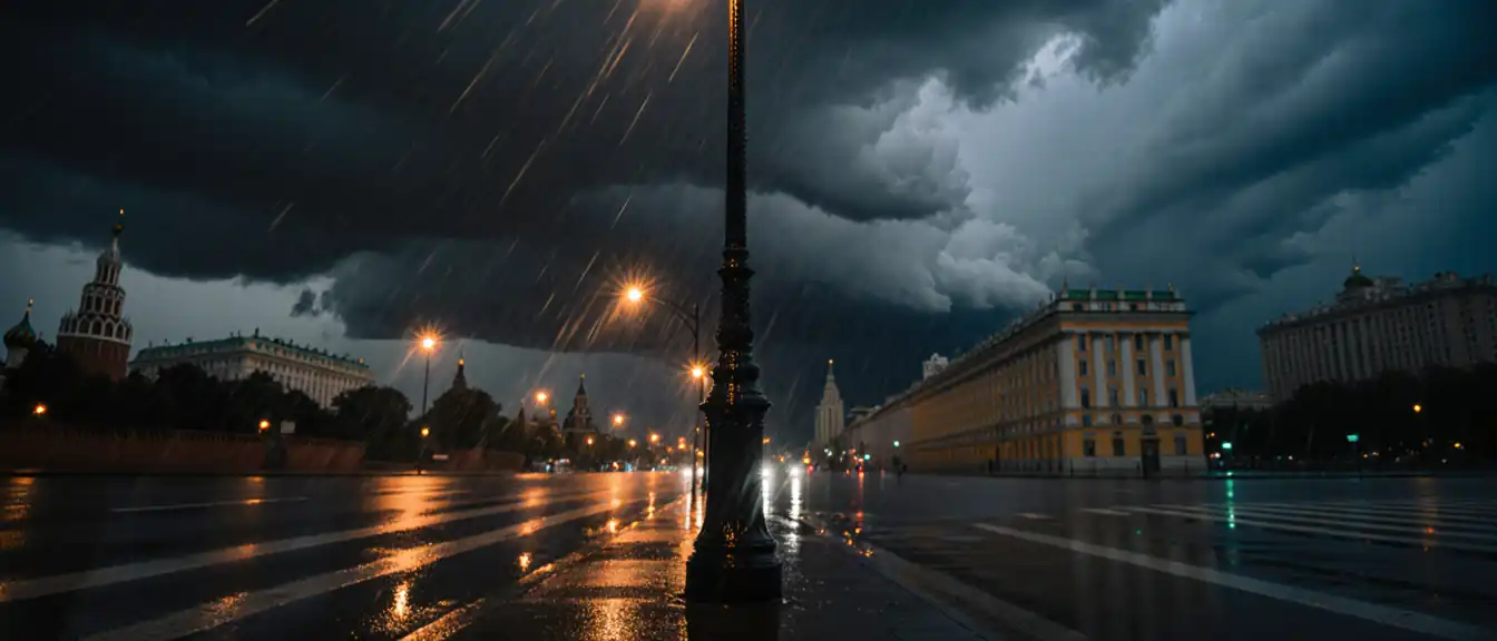 Грозовое предупреждение: пятница в Москве может стать штормовой