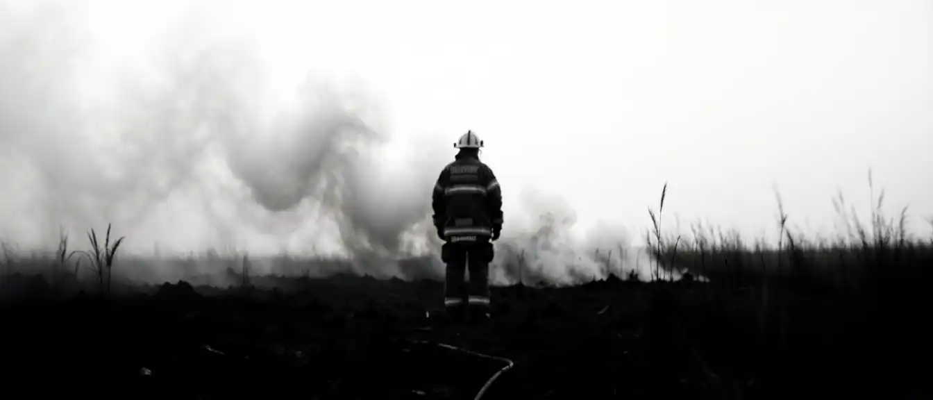 Под контролем: сотрудники МЧС остановили распространение масштабного огня в Беляевском районе
