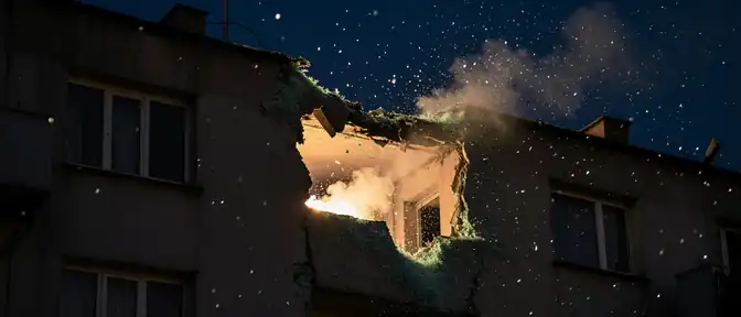 Ночной кошмар в Днепре: серия взрывов потрясла город