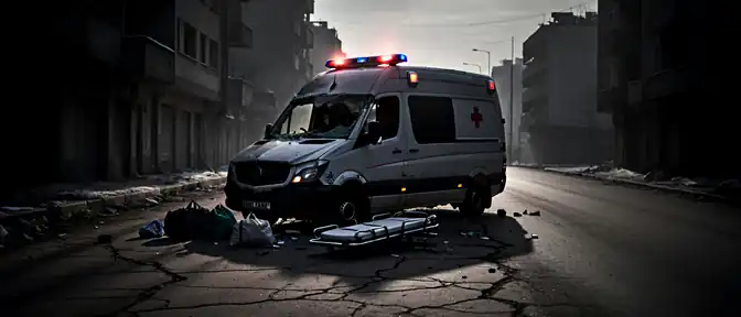 Трагедия в центре Горловки: удар беспилотника задел врачей скорой помощи