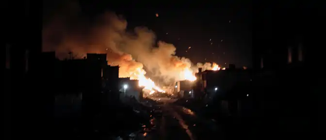 Огни над Ростовом: последствия атаки беспилотников на жилые и промышленные кварталы