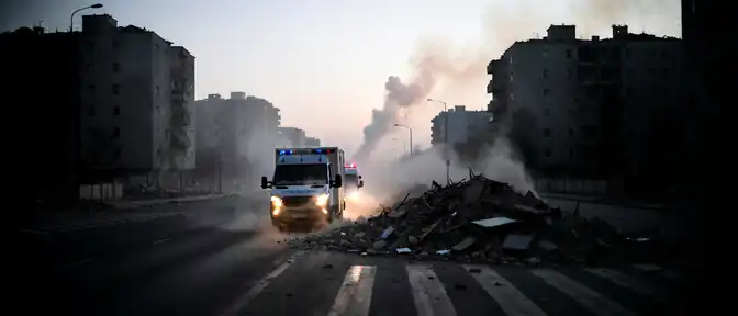 Город под завалами последствий: Белгород перешел на особый режим движения после ночного налета