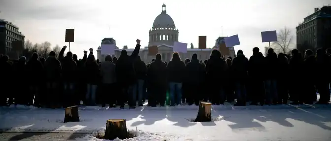 Битва за зеленый пояс: киевляне пытаются спасти парк от строителей