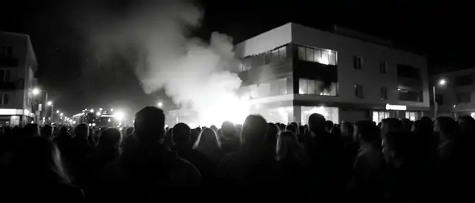 Паника в северо-восточном округе: пожар в торговом центре на Малыгина привел к массовому выходу людей на улицу
