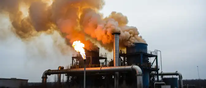 Техногенный инцидент на газодобывающем предприятии в Полтавской области привел к остановке работ